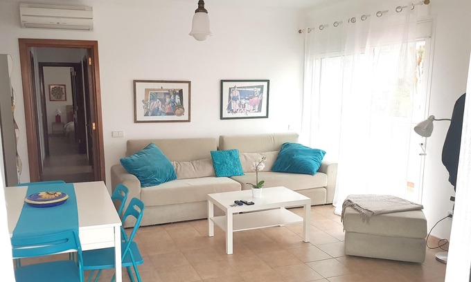Lomo Quiebre Apartamento | Homerez - 50 m away from the beach! Appartement for 4 ppl. at Lomo Quiebre