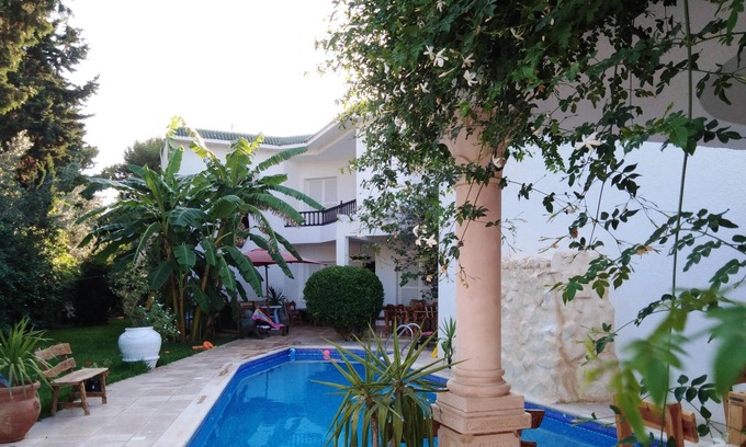 Hammamet Sud Villa | Homerez - Espectacular villa para 12 pers. con piscina y jardín en Hammamet