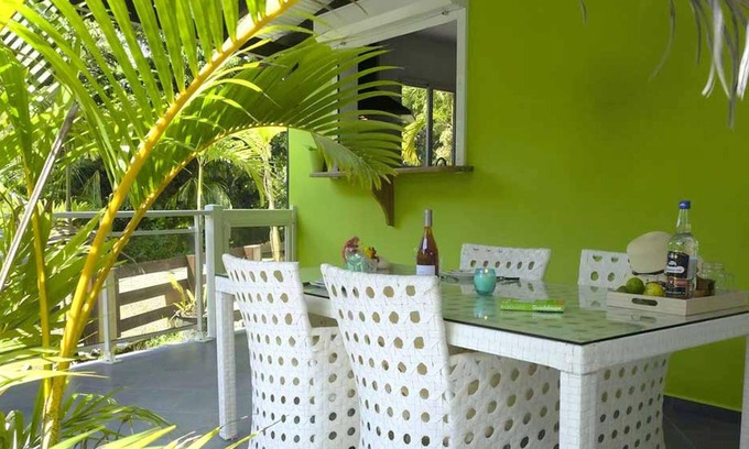 Lamentin Apartamento | Homerez - Apartamento a 10 km de la playa con piscina compartida y jacuzzi