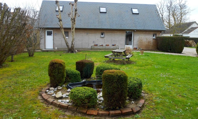Luneray Casa | Homerez - Bonita casa para 4 pers. con jardín en Gruchet-Saint-Siméon