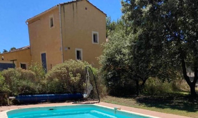 Cornillon-Confoux Chalet De Esquí | Homerez - Chalet for 2 ppl. with shared pool and terrace at Cornillon-Confoux