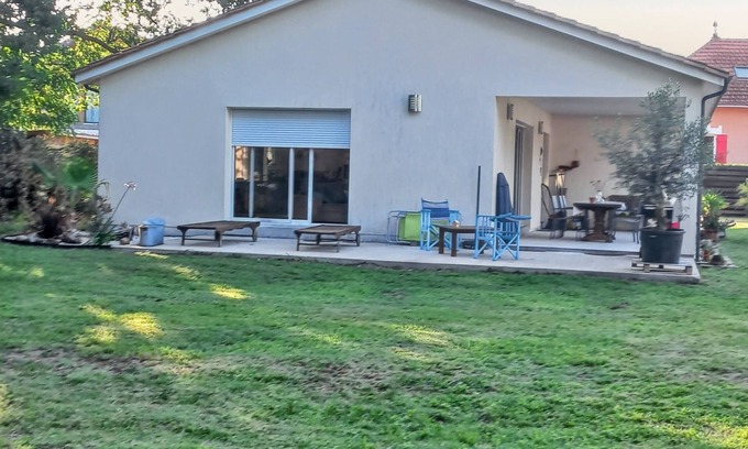 Mimizan Casa | Homerez - Casa encantadora en Mimizan con vista al jardín y terrazas