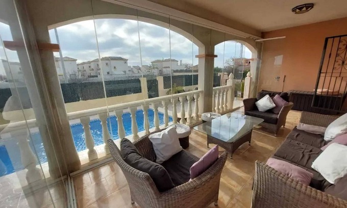 Los Montesinos Villa | Homerez - Elegant villa in Alicante with private pool and garden