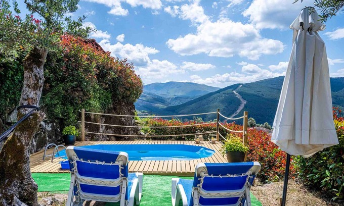 Mondim de Basto Casa | Homerez - House for 2 ppl. with shared pool and garden at Vilar de Ferreiros