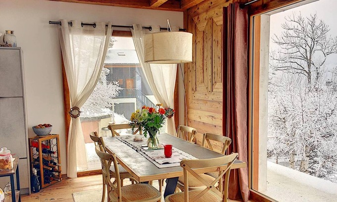 Seez Casa | Homerez - Chalet a la montaña a 2 km de las pistas para 6 pers. en Séez