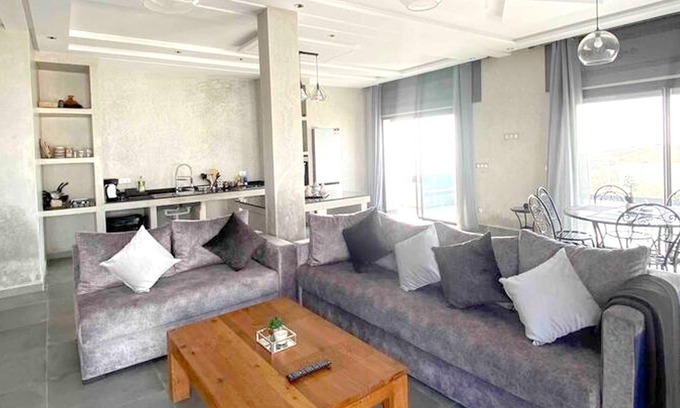 Sahel Chamali Casa | Homerez - Villa a 500 m de la playa para 8 pers. con piscina y jardín en Asilah