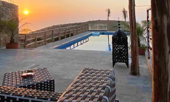 Sahel Chamali Casa | Homerez - Villa a 500 m de la playa para 8 pers. con piscina y jardín en Asilah