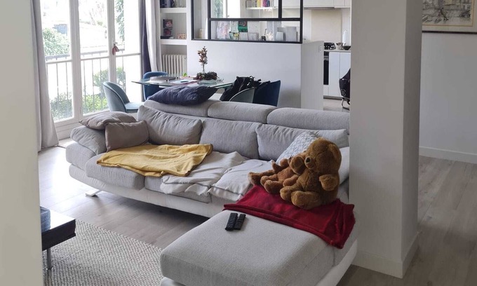 Chatou Apartamento | Homerez - Nice appartement for 5 ppl. with garden and balcony at Chatou
