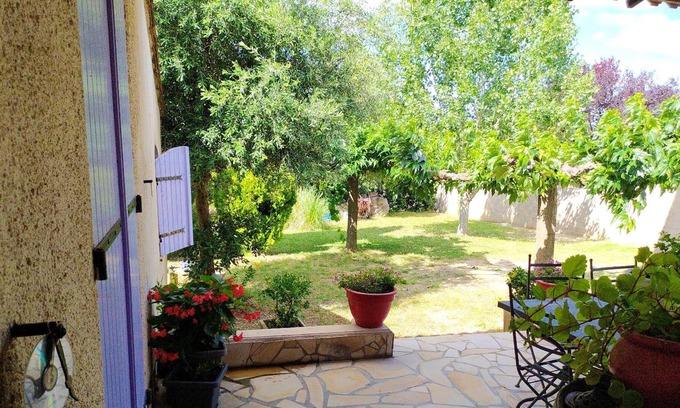 Autignac Casa | Homerez - Bonita casa para 6 pers. con jardín y terraza en Autignac