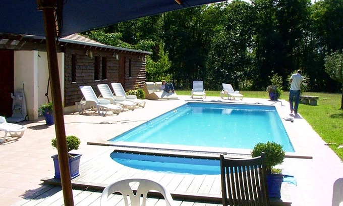 Saint-Vincent-de-Paul Villa | Homerez - Villa para 8 pers. con piscina y terraza en Saint-Vincent-de-Paul