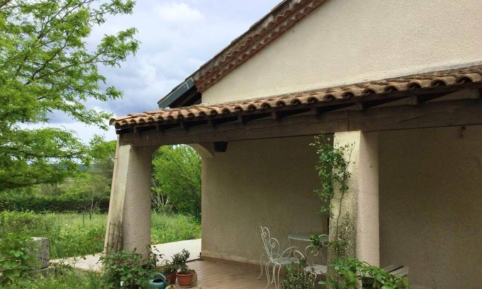 Brissac Casa | Homerez - Espaciosa casa para 5 pers. con jardín y terraza en Brissac