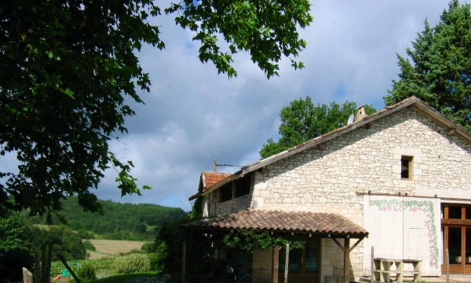 Flaugnac Villa | Homerez - Villa para 17 pers. con piscina y jardín en Saint Paul Flaugnac