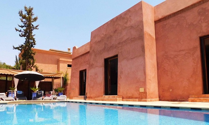 Menara Villa | Homerez - Grande villa para 10 pers. con piscina, jardín y terraza en Marrakech