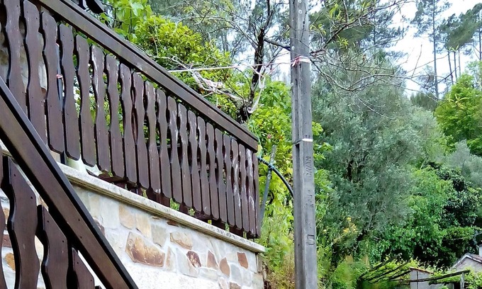 Castro Daire Villa | Homerez - Villa para 8 pers. con piscina, terraza y balcón en Vila Seca