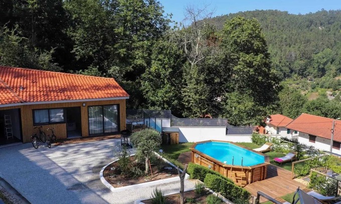 Arouca Casa | Homerez - Casa acogedora con piscina en Lomba