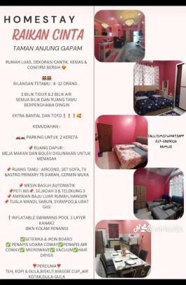 Ayer Panas Casa | Homestay Raikan Cinta