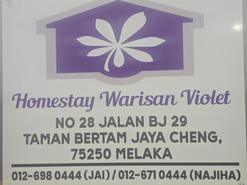 Cheng Casa | Homestay Warisan Violet Bertam Jaya