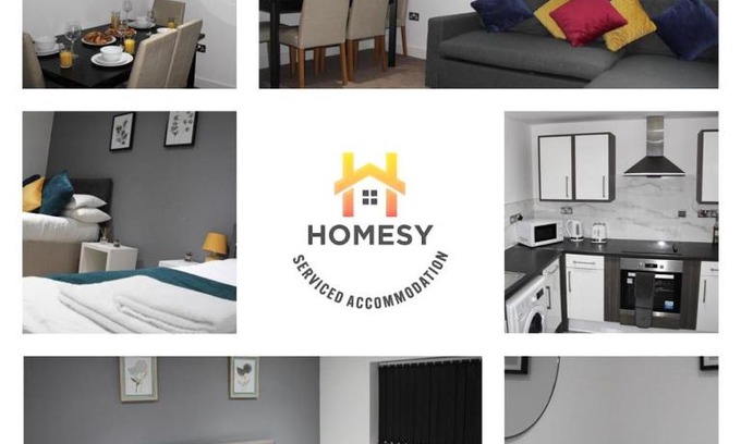Gabalfa Apartamento | Homesy SA Cardiff - Long stay offer! Modern house! 5 Guests! Business & Leisure