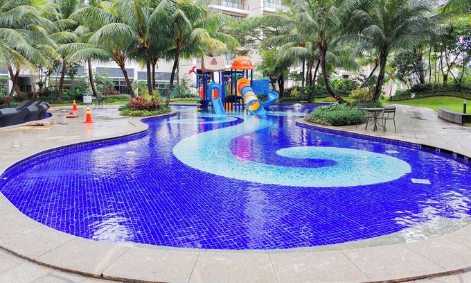 Bumi Serpong Damai Apartamento | Homey 3Br Sky House Bsd Apartment Next To Aeon Mall