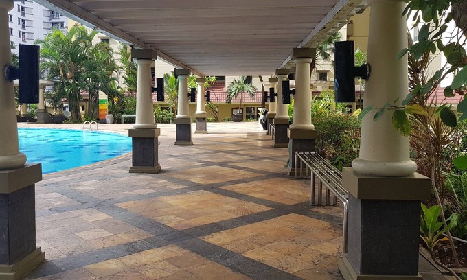 Central Jakarta Apartamento | Homey Combined Unit 3Br Apartment At Mediterania Palace Residences