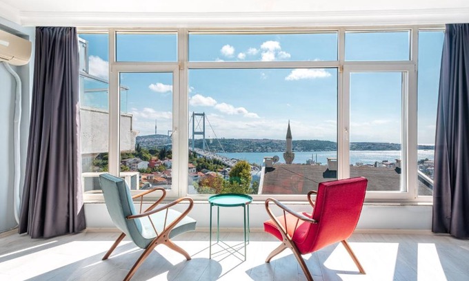 Ortakoy Apartamento | Homie Suites - Penthouse w Bosphorus view
