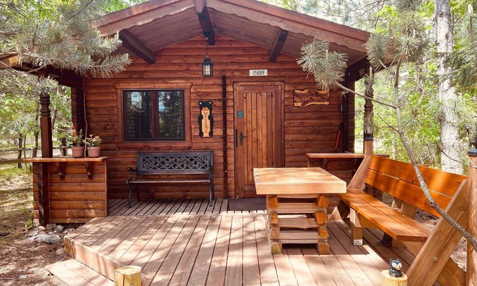 Hayward Cabina | The Bear Den - Studio Cabin en el corazón de Hayward