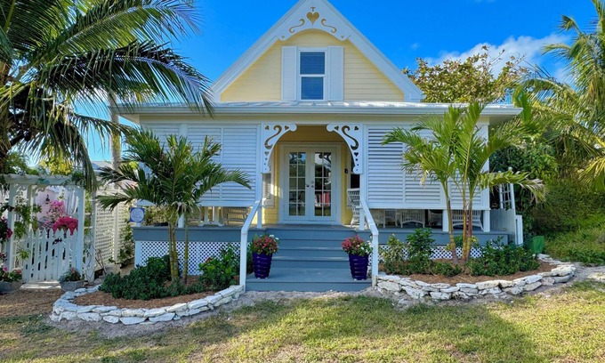 Hope Town Casa | Villa romántica, a pocos pasos de la playa!