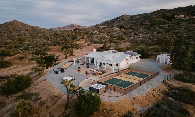 Yucca Valley Casa | Hoopa House by Fieldtrip | Pickleball + 2 Pools