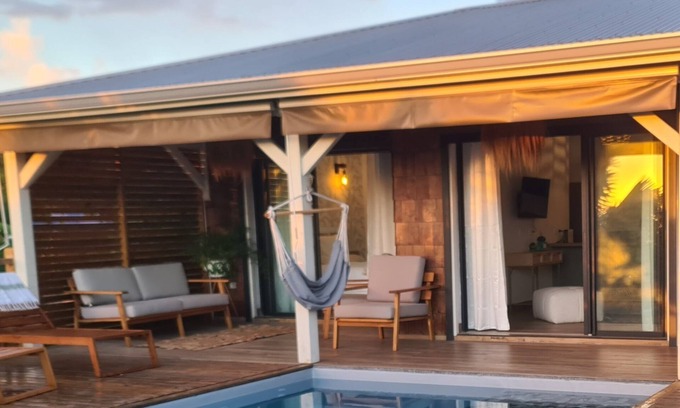 Basse-Terre Apartamento | Horizon Lodges : Bungalow Luxe Tropical Avec Piscine Privée