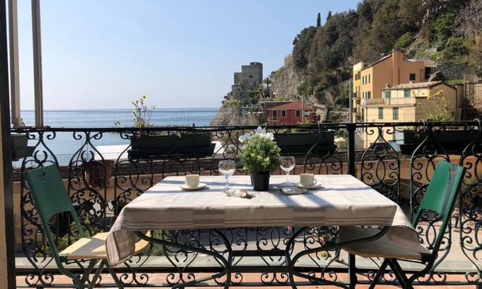 Borgo Antico Casa | Horizonte sobre el mar, en el centro de las 5 terre.