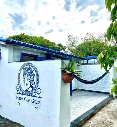 Castelandia Otro | Hospedagem Casinha Grega na Praia da Baleia em Jacaraípe