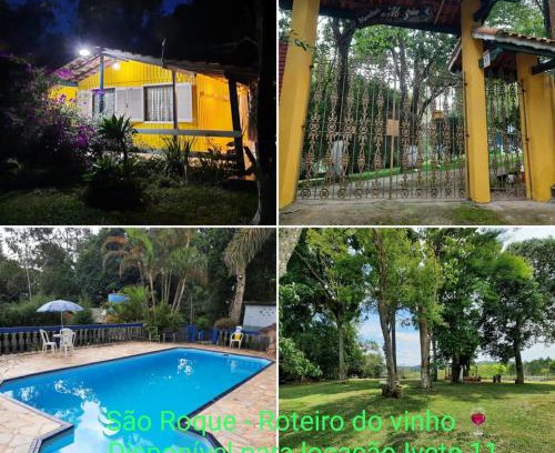 Sao Roque Casa | Hospedagem Chalé pousada Chácara Cantinho do Mozão