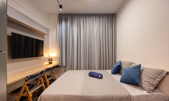Santa Paula Casa | Hospedez - Beautiful studio São Caetano ap307