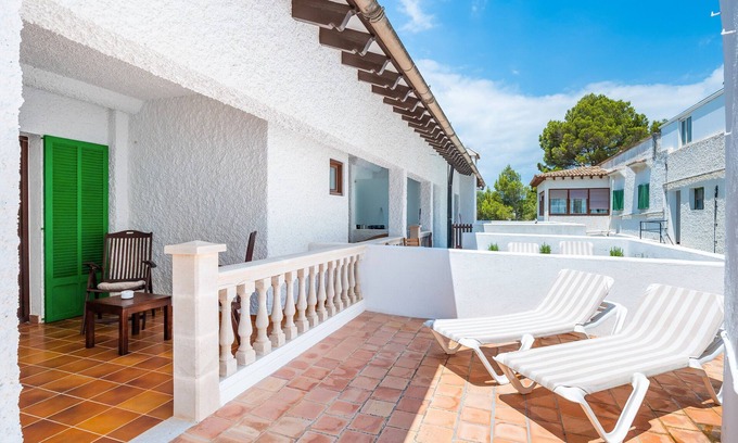 Canyamel Apartamento | Hostal Boutique Canyamel - 108 Habitación doble con terraza privada, Wi-Fi y aire acondicionado