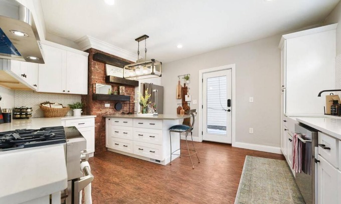 Lawrenceville Casa | HostWise Stays - The Carnegie - Sauna, 1 Block from Butler St, Family Friendly