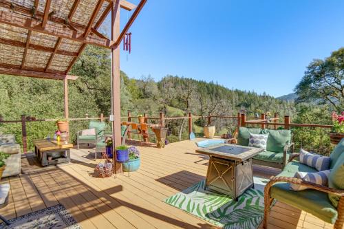 Dos Rios Apartamento | Hot Tub and Fire Pit Secluded Dos Rios Escape!
