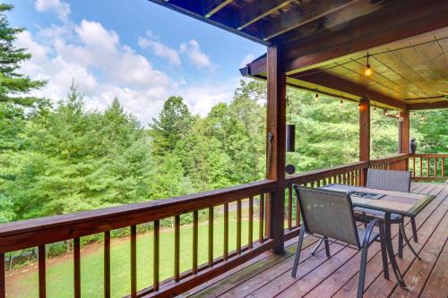 Morganton Casa | Hot Tub and Game Room Charming Morganton Cabin!