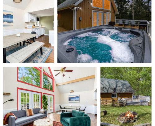 Ridgeway Chalet De Esquí | Hot Tub, Fire Pit, Deck, Grill, WiFi, Dog-Friendly