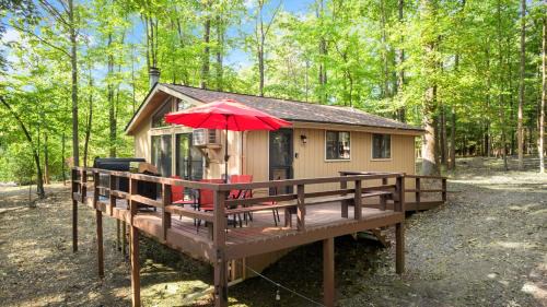 The Woods Chalet De Esquí | Hot Tub Fire Pit Deck Grill w Resort Amenities