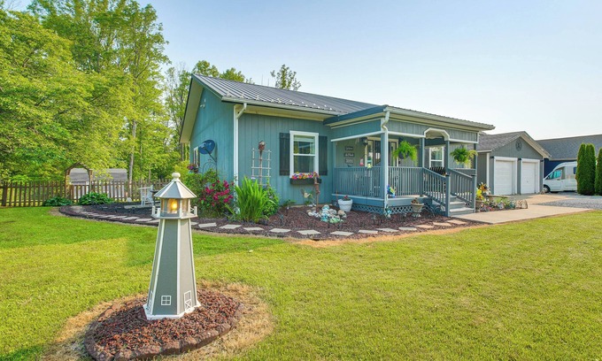 Rockbridge Cabaña | Hot Tub & Fire Pit: Rockbridge Getaway!