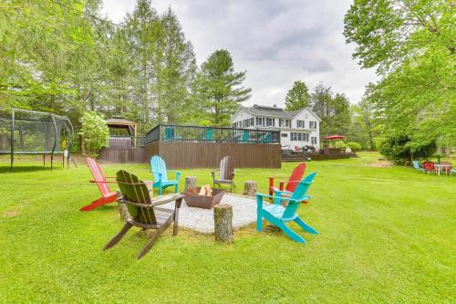 Greentown Casa | Hot Tub, Game Room Greentown Home Near State Park