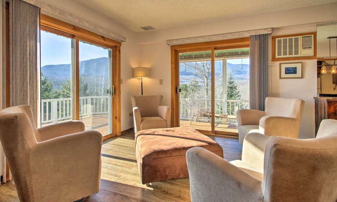 Birch Hill Condominio | Condo w / Hot Tub, Mins to Story Land y Cranmore!