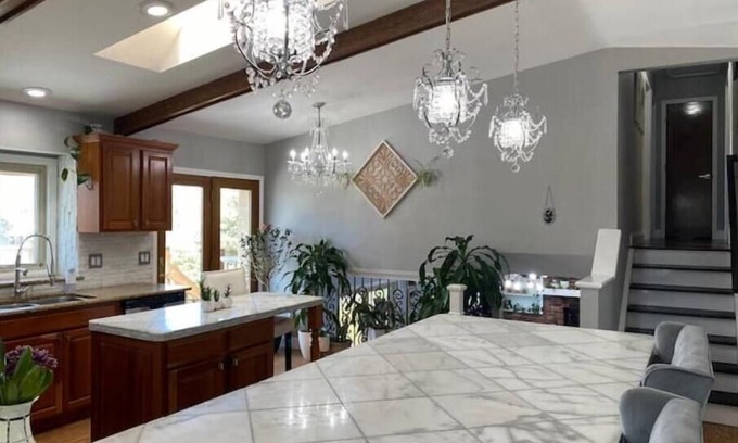 Briargate Casa | Hot Tub & Mountain Views; Theatre; Sauna; Piano; Two tier deck; Kid’s room