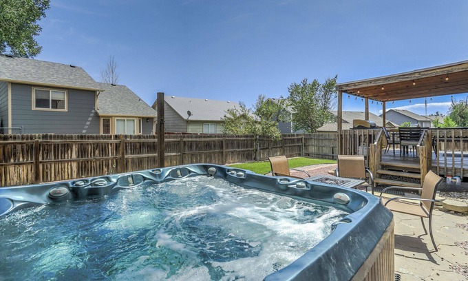 Security-Widefield Casa | Hot Tub-Pet Friendly-7 miles to Ft. Carson