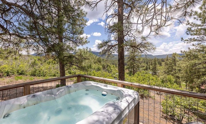 Pagosa Springs Cabina | New Listing! Hot tub, secluded, borders national forest, New AC installed