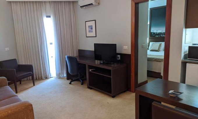 Setor Comercial Sul Apartamento | Hotel Bonaparte Moderno e versátil