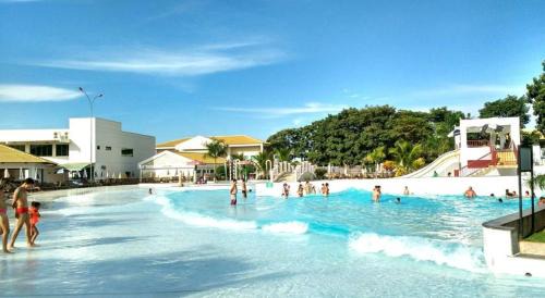 Jardim Paraiso Apartamento | Hotel Lacqua Diroma - Apartamentos Completos para 5 pessoas em Caldas Novas-GO