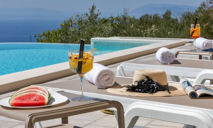 Podgora Cama Y Desayuno | Hotel Nature's Retreat, Double room with balcony and sea view