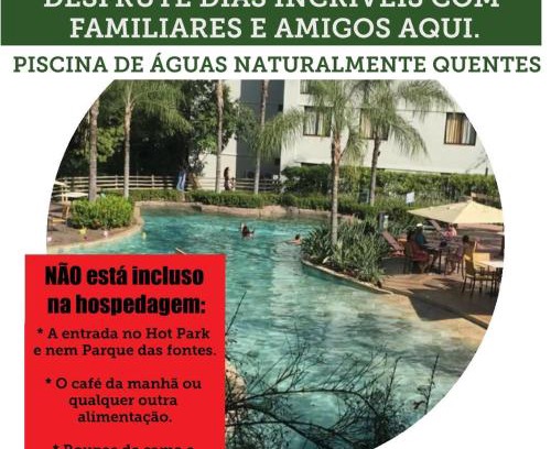 Pousada do Rio Quente Apartamento | Hotel Luupi apto 234 - Rio Quente Go
