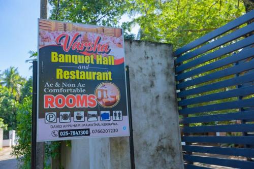 Kekirawa Hotel | Hotel Varsha